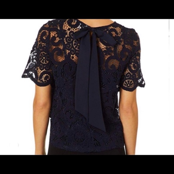 Nanette Lepore blouse size S Black - Picture 10 of 16